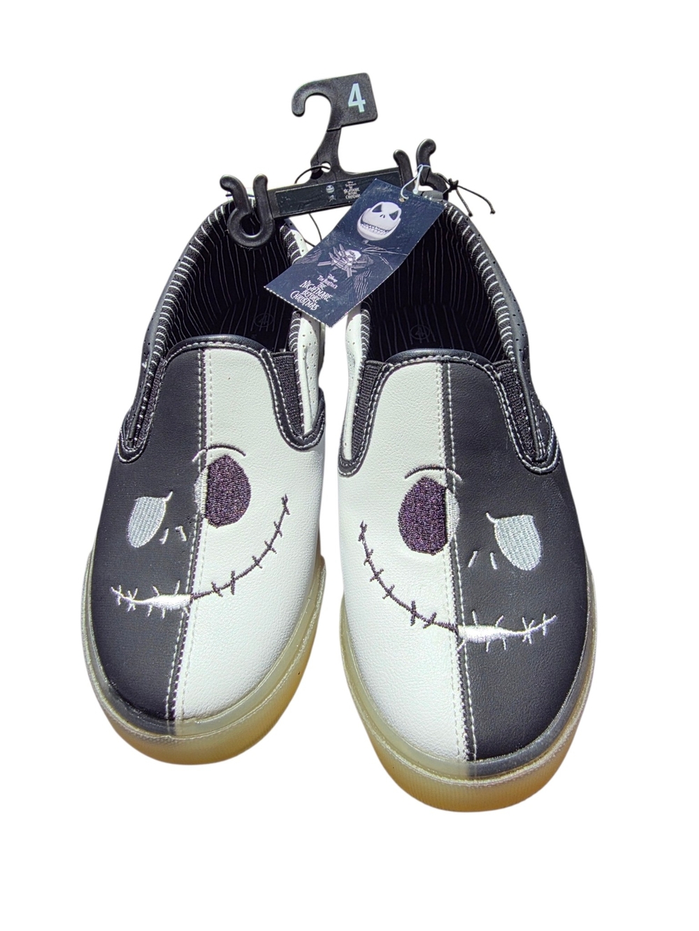 Disney The Nightmare Before Christmas Jack Skellington Slip-On Shoes - Kids Size